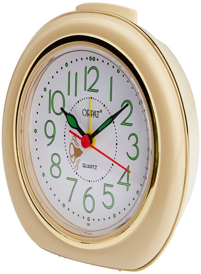 Orpat Bell Alarm Clock (Apricot, TBM-747) - Image 1